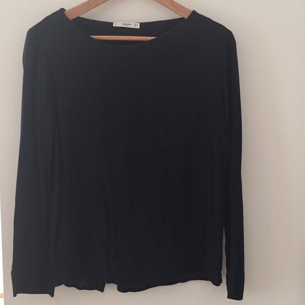 Mango long sleeve spring/summer top